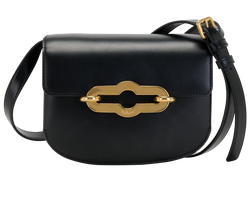 Small Pimlico Satchel, Leather, Black, MIT, DB, 3*